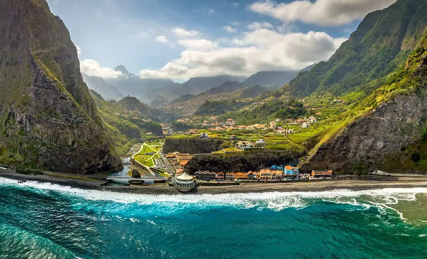São Vicente valley and the north coast of Madeira